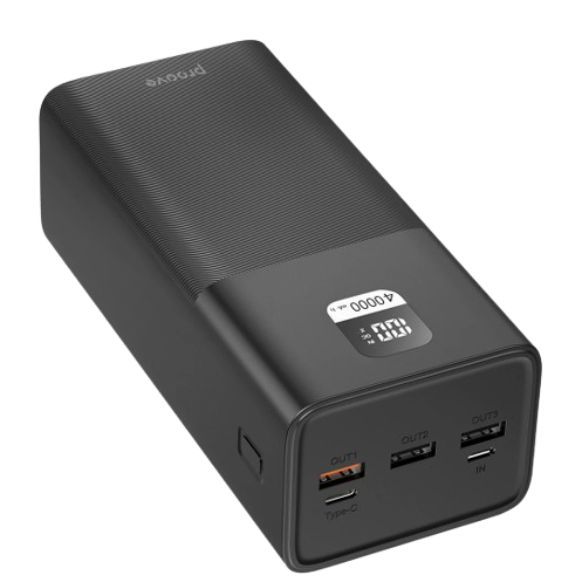 Портативний зарядний пристрій Proove Giant 40000mAh 100W Black